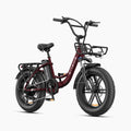 Burgundy-L20 Boost Step-Thru Electric Bike